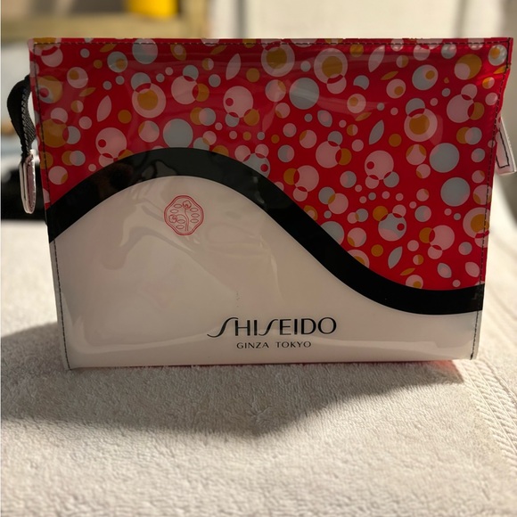 Shiseido Ginza Tokyo Vinyl Make-up Bag - Picture 1 of 5
